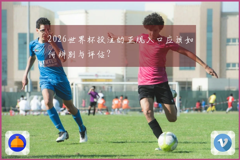 2026世界杯投注的正规入口应该如何辨别与评估？